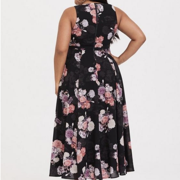 Floral Maxi dress - Torrid size 12 - Picture 2 of 4